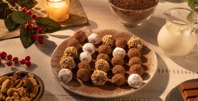 Trufas Navideñas