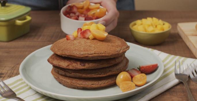 Pancakes sin lactosa de Chocolate
