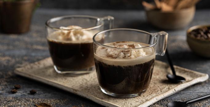 Affogato de vainilla