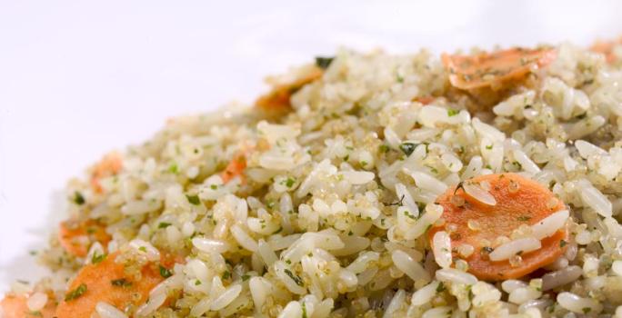 arroz con quinoa
