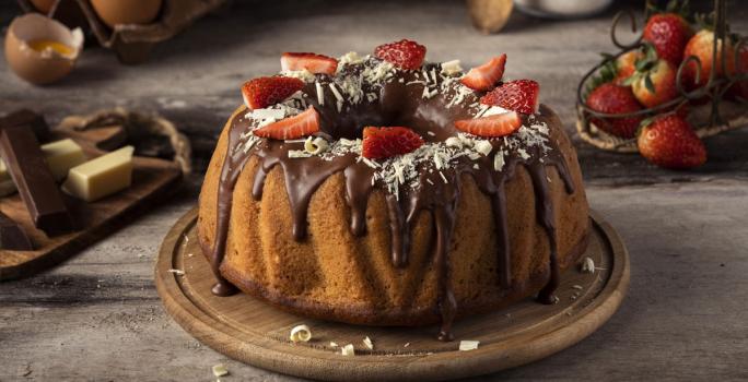 Torta de Manjar y Chocolate