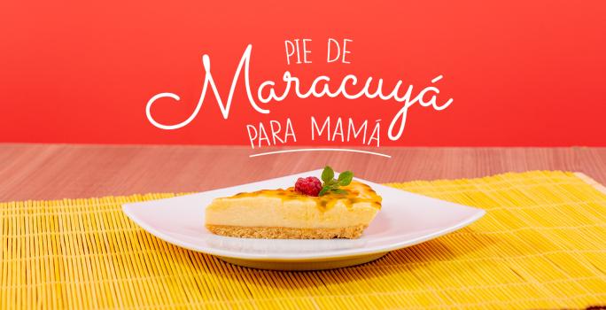 Pie de maracuya para mamá