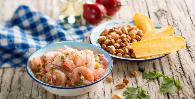 Ceviche de camarón