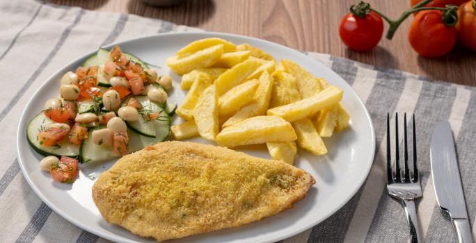 Milanesas de pollo