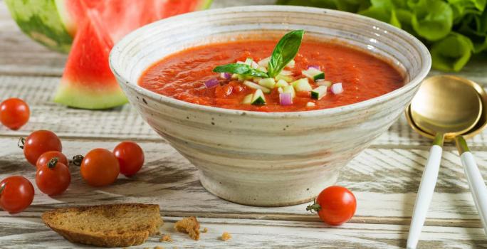 Gazpacho de sandia