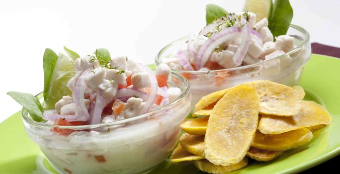 Ceviche de pescado