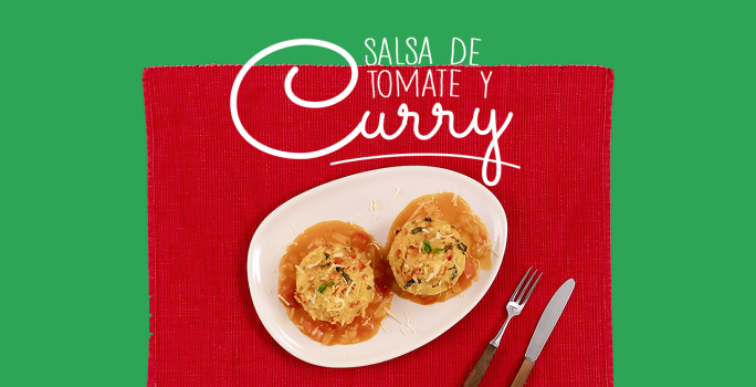 Salsa de tomate y curry