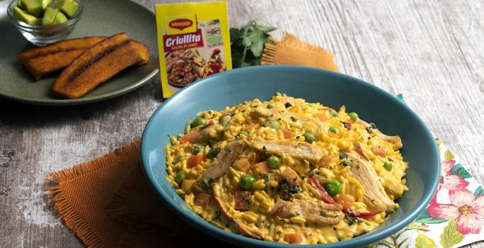 Arroz cremoso con Pollo