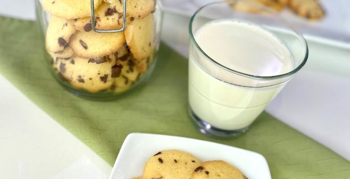 galletas de maicena con chispas de chocolate