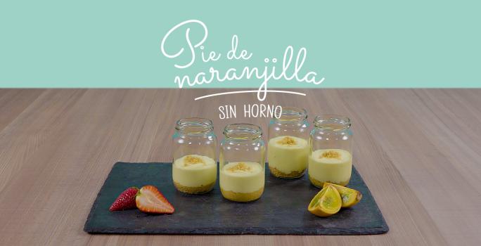 Pie de naranjilla sin horno