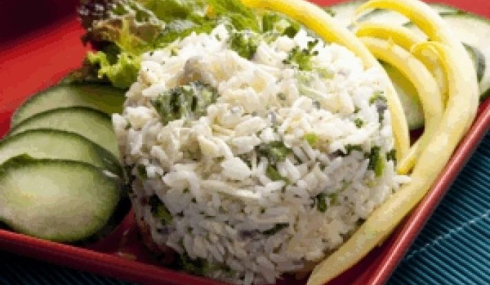 Arroz con brócoli