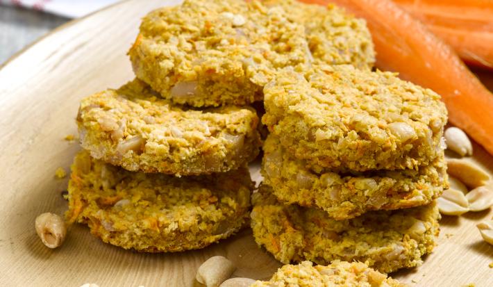 GALLETAS DE ZANAHORIA Y CURCUMA