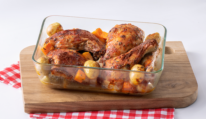 Pollo al Horno con Papas