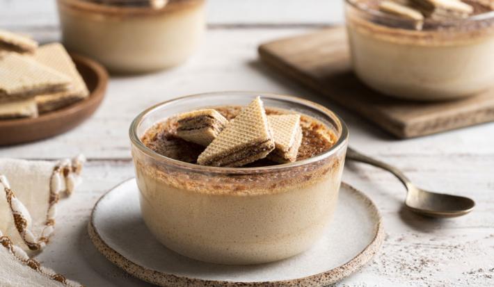 Flan de chocolate con Amor