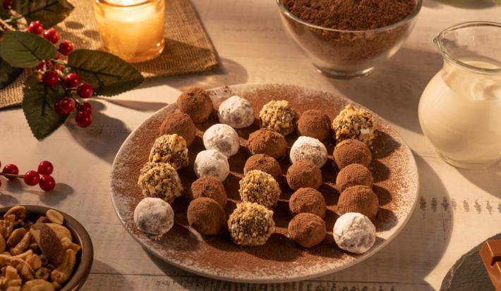 Trufas Navideñas
