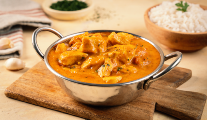 Curry de pollo
