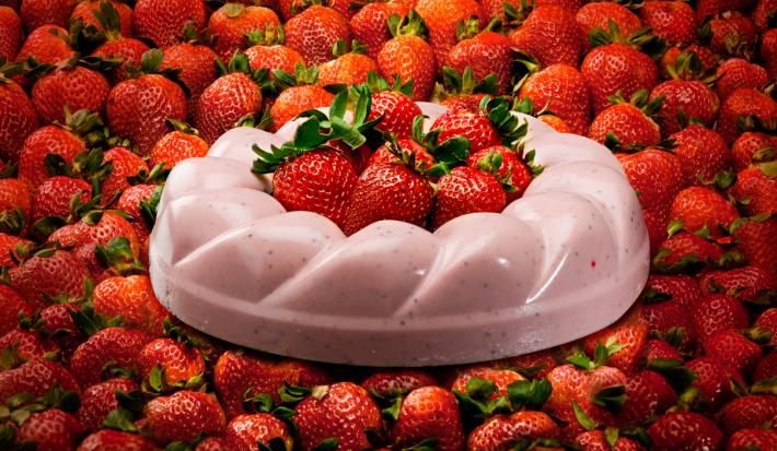 Nube de fresas