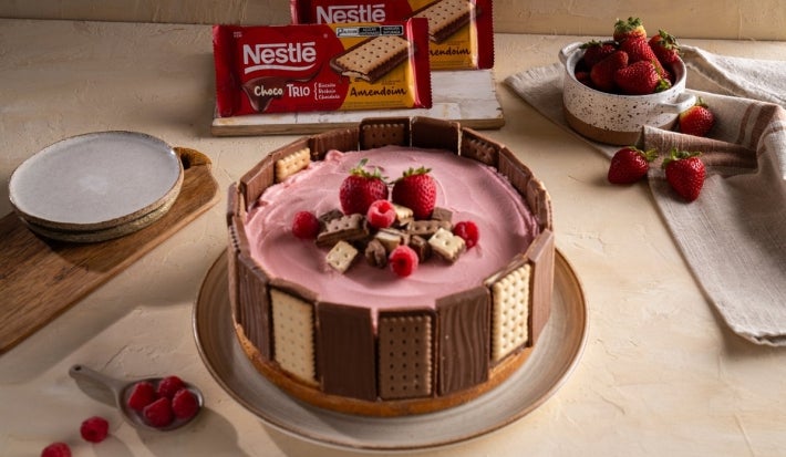 Torta helada con Chocotrio
