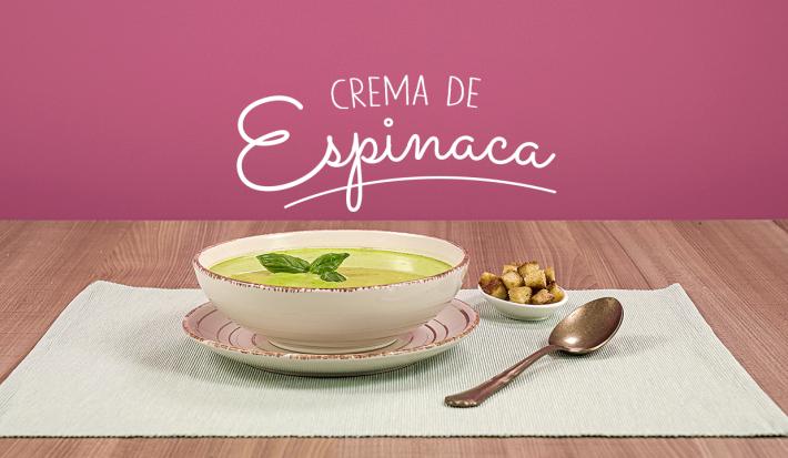 Crema de Espinaca