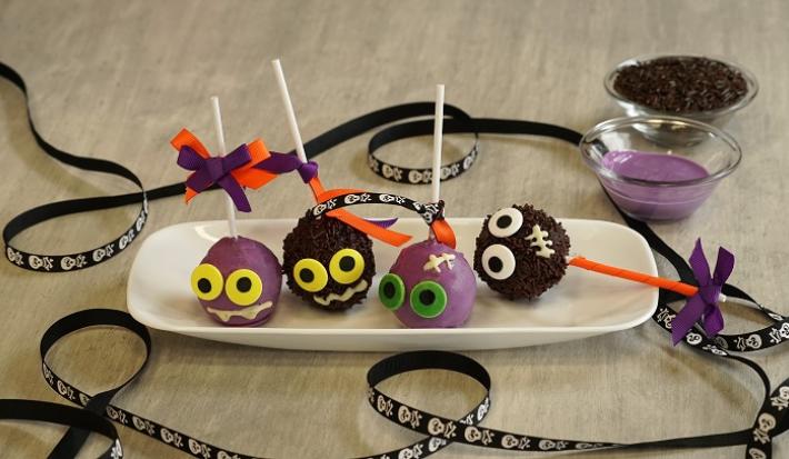 Cake pops monstruo