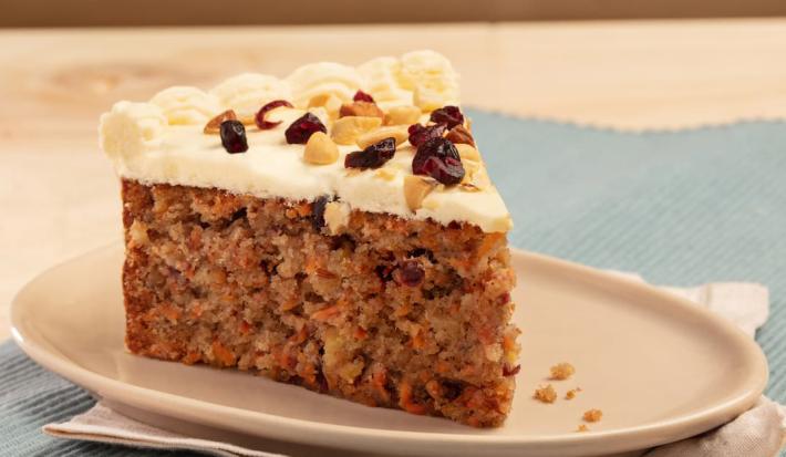 Receta rápida Cake de zanahoria Nature's Heart